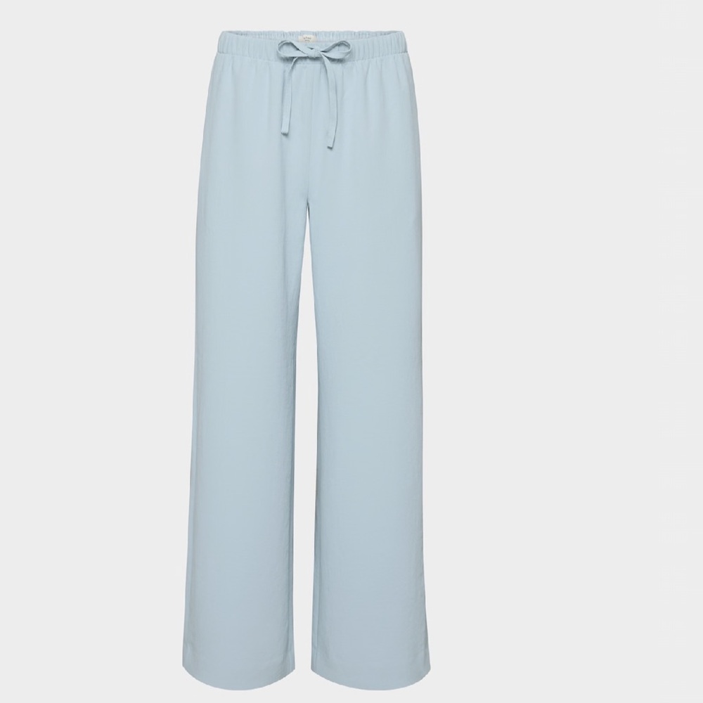 Aritzia Soft Blue Wide Leg Pants